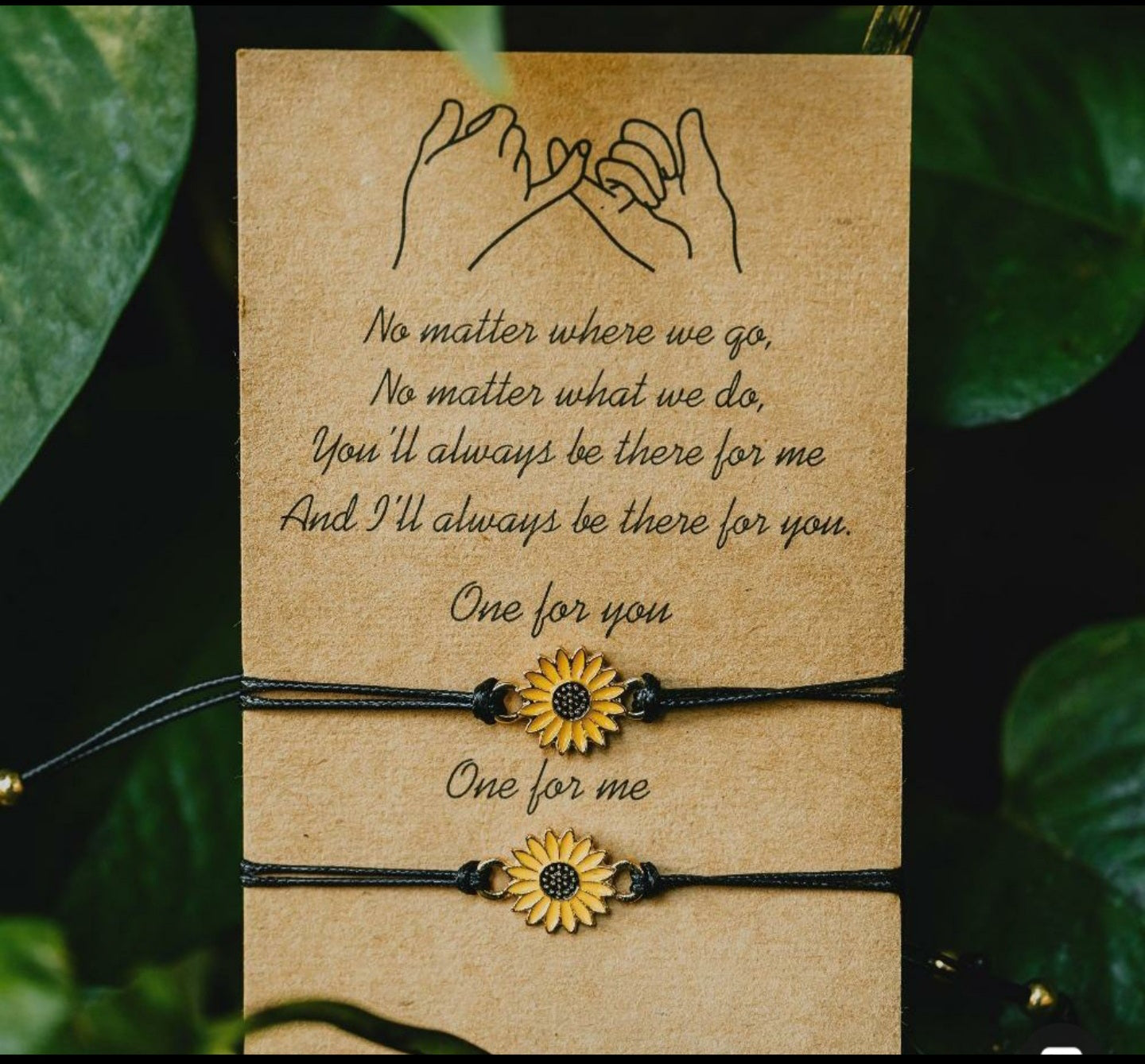 Bee Kind Best Friend Bracelet Set