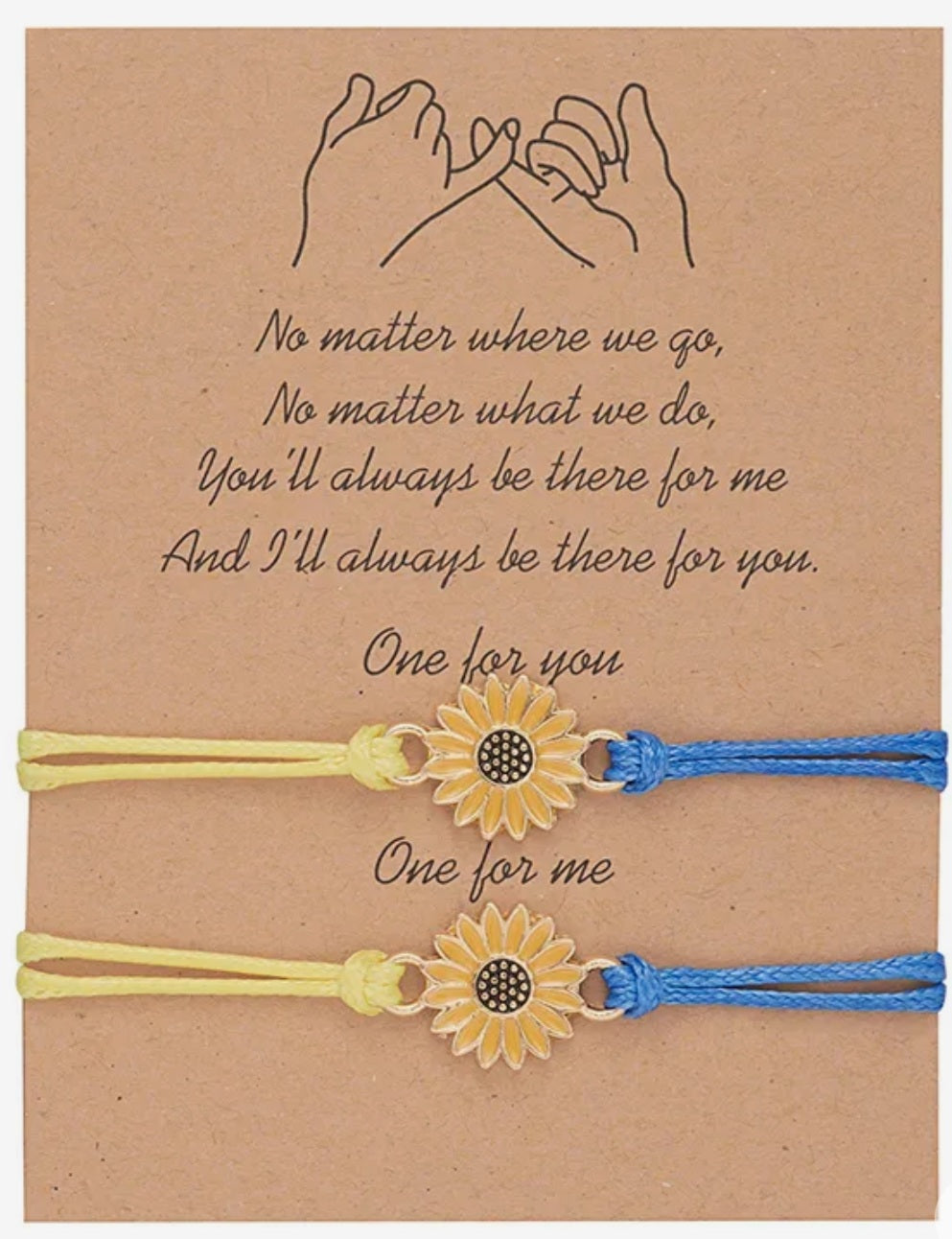 Bee Kind Best Friend Bracelet Set