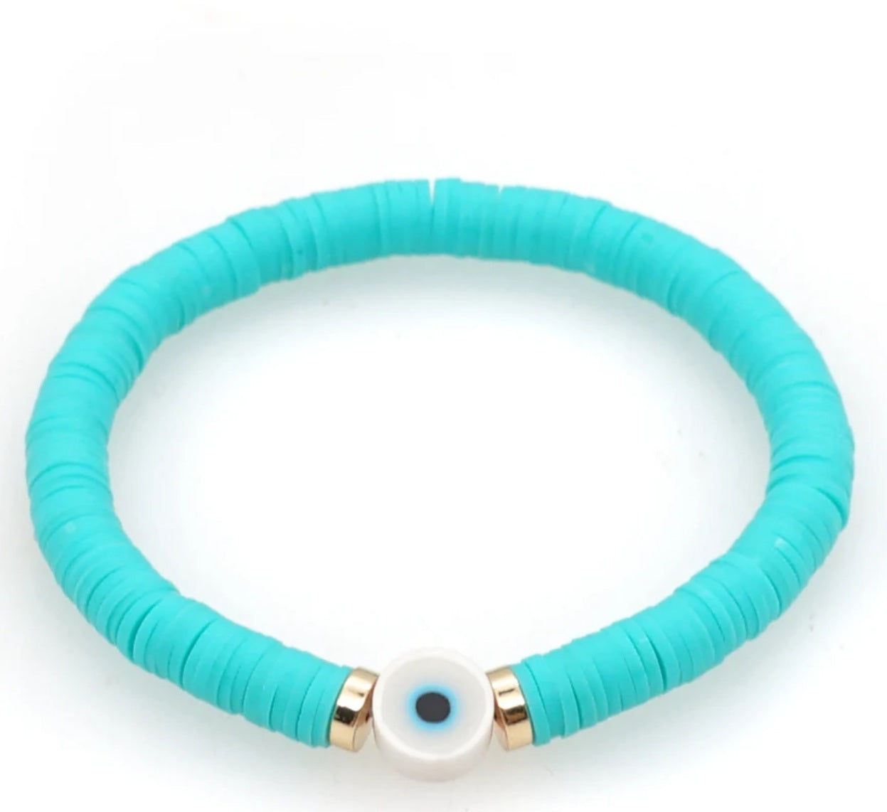 Evil Eye Clay Bracelets