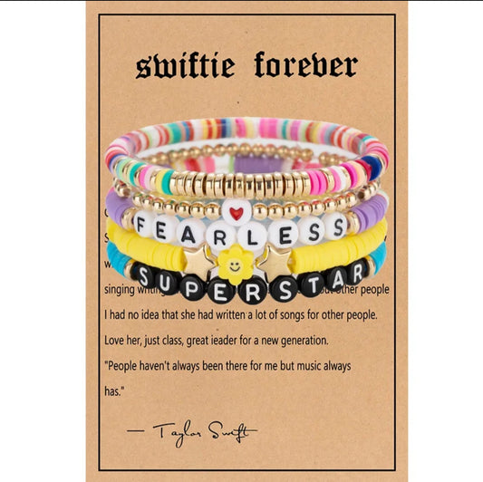 Taylor Swift Friendship Bracelets (Yellow set)