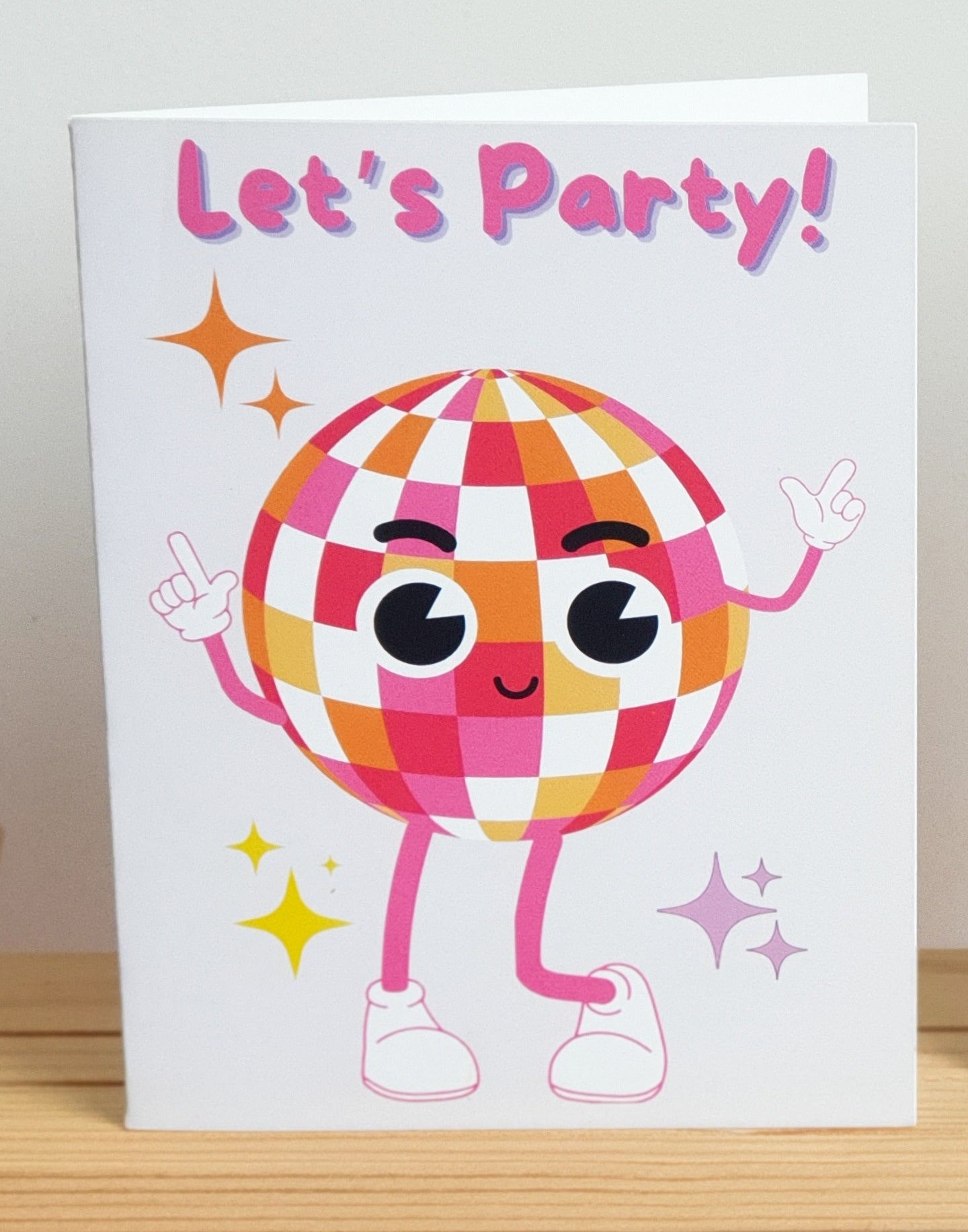 'Let's Party' Greeting Card