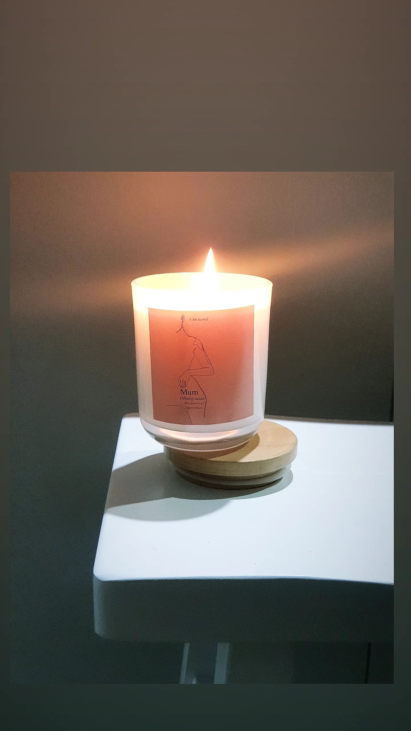 Mum Candle