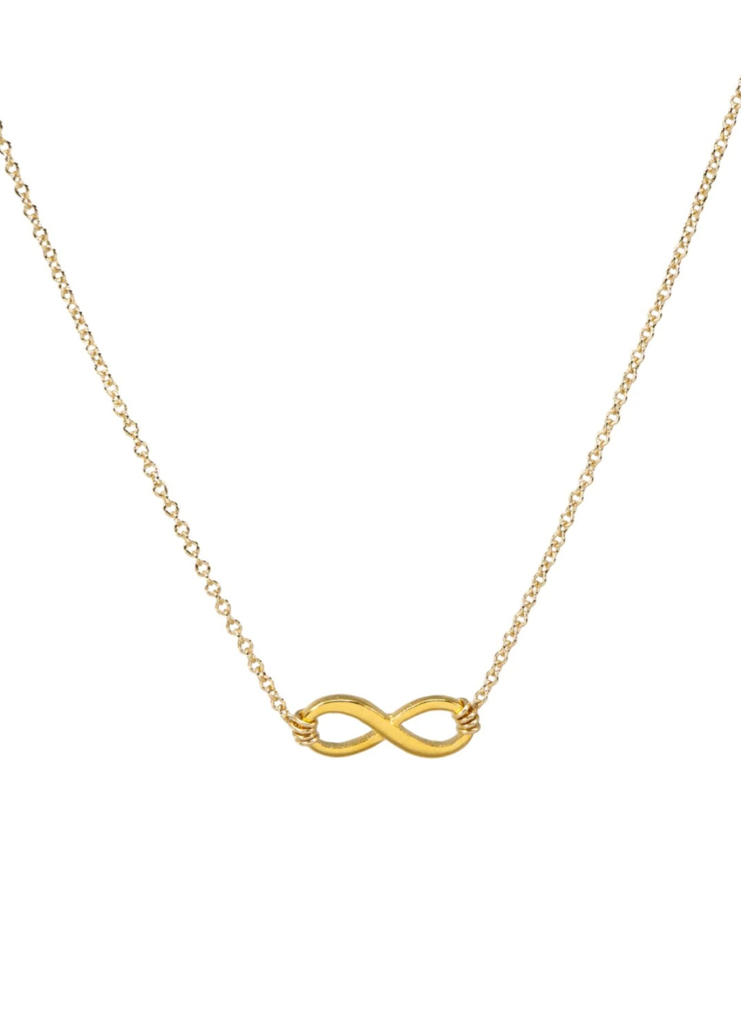 Infinite Love Gold Pendant Necklace