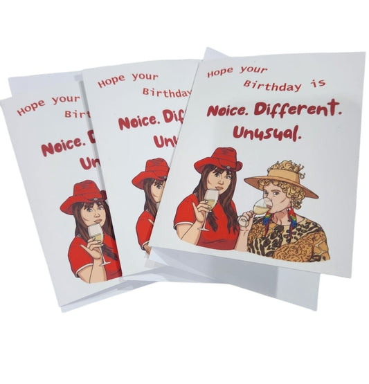 Kath and Kim Birthday Card
