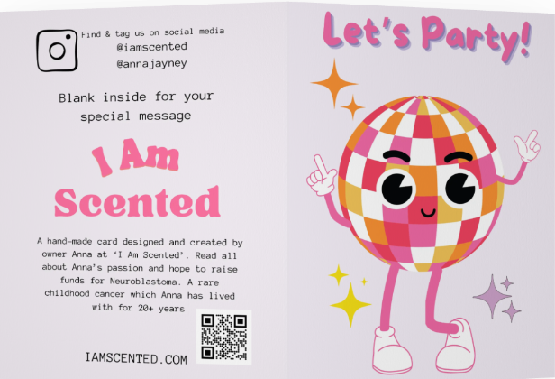 'Let's Party' Greeting Card