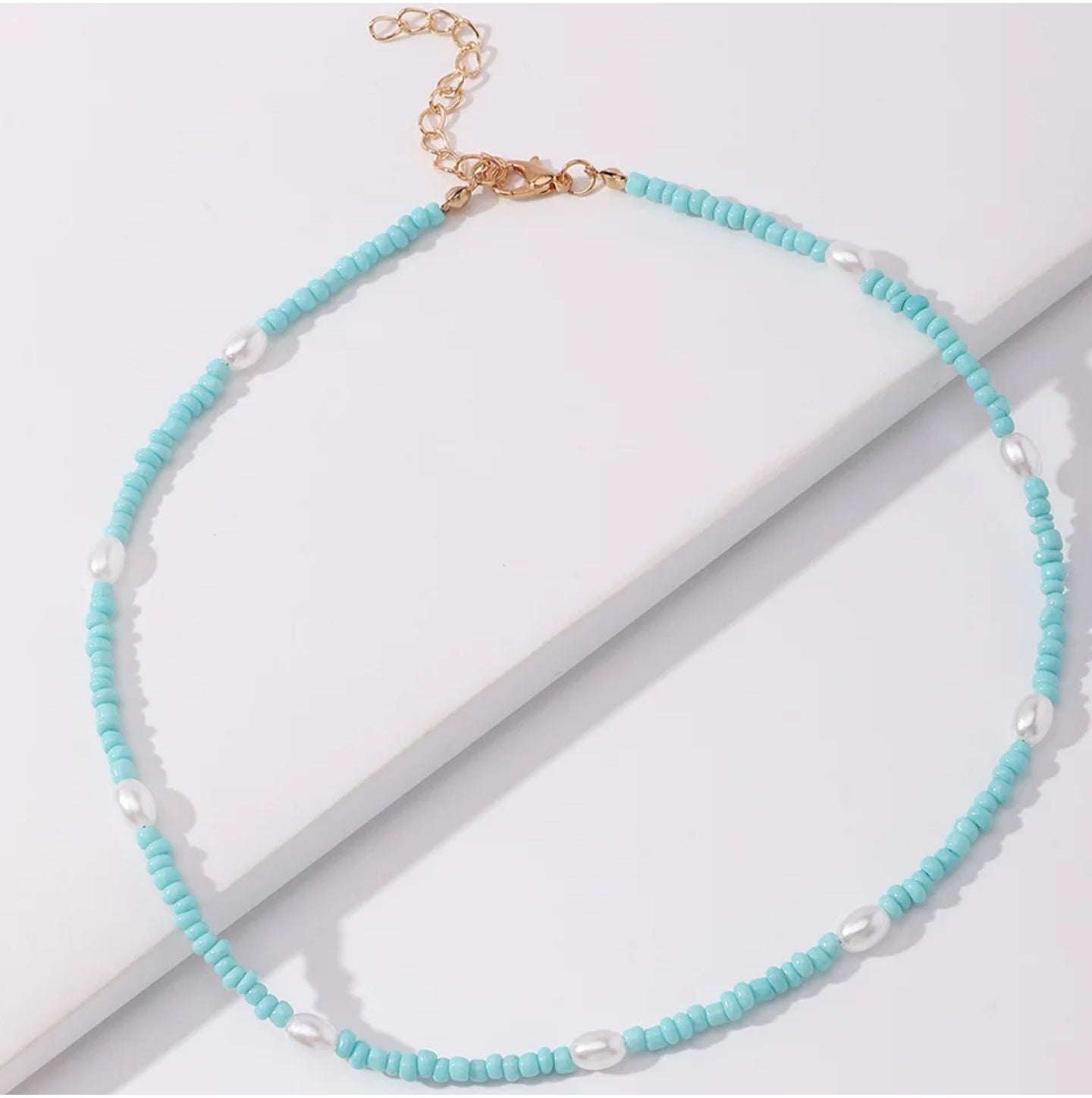 Choker beaded necklaces