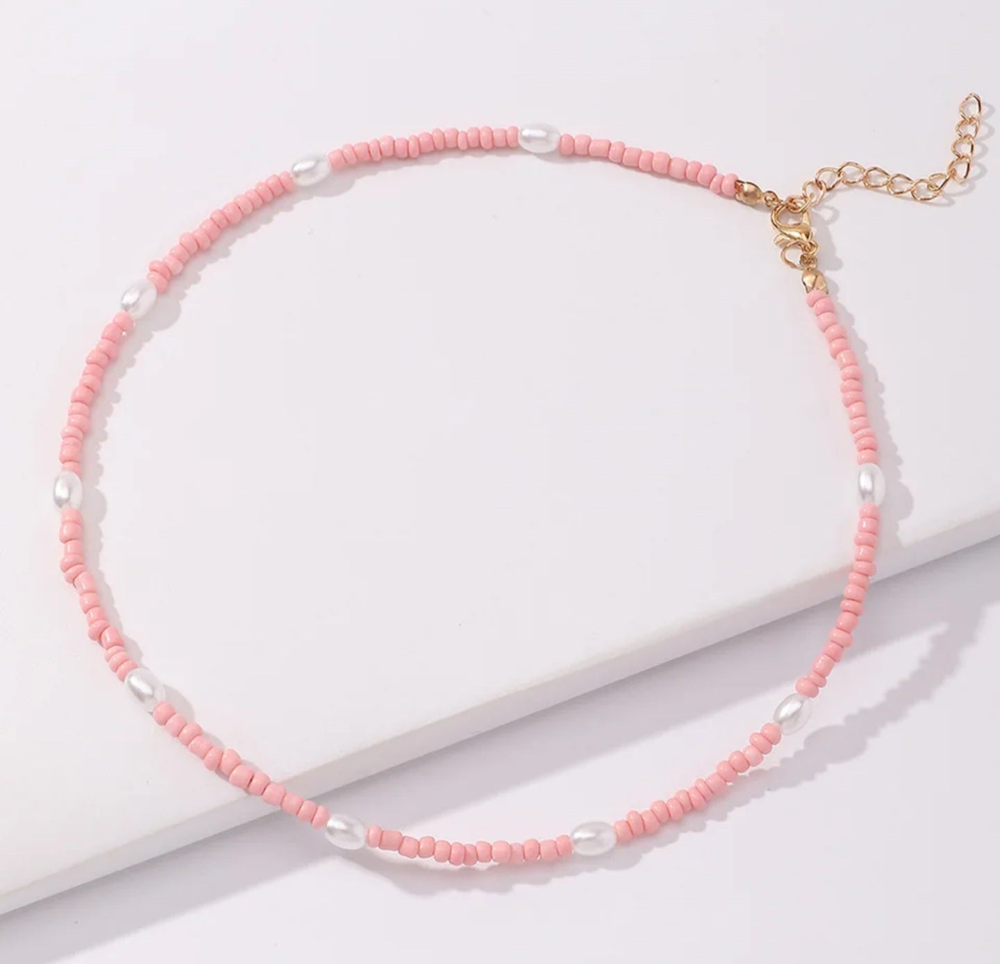 Choker beaded necklaces